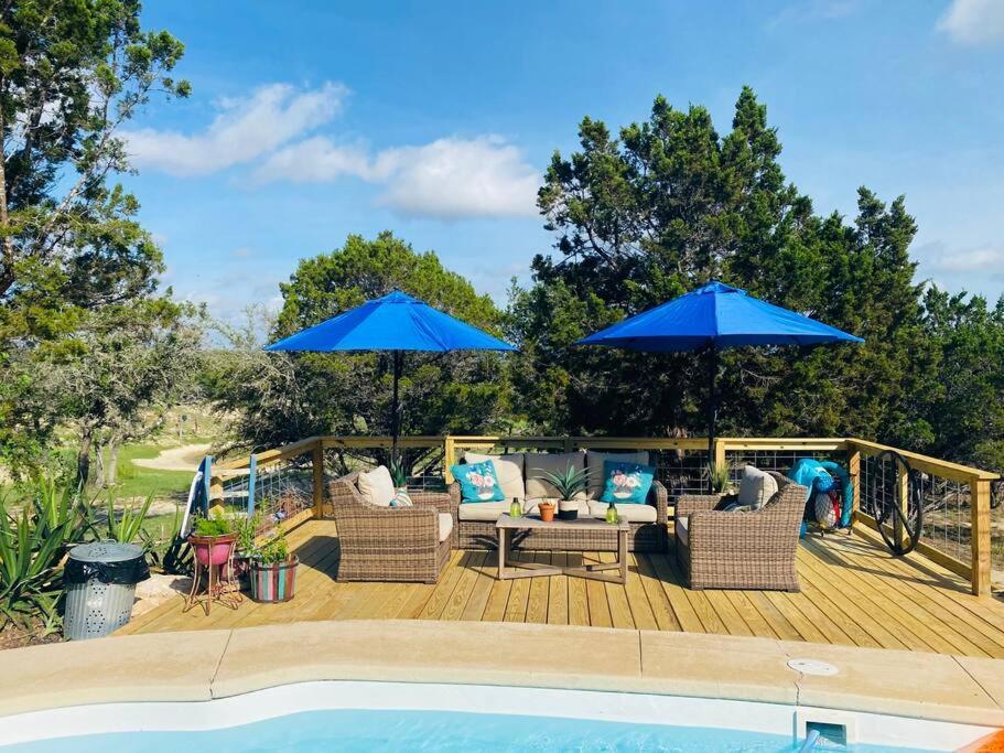 Cottage With Hot Tub And Pool Bandera, Tx. Экстерьер фото